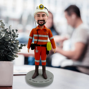 Cabezón minero personalizado