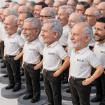 Bulk Custom Bobbleheads for Retirement Party (Minimum 5 PCS)
