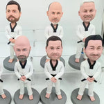 Bulk Custom Taekwondo Karate Team Bobblehead Gifts(Min 5 PCS)