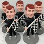Bulk Custom Motorsport Racing Bobblehead Gifts(Min 5 PCS)