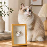 Marco de Cabeza de Mascota Hecho a Mano Personalizado a partir de Foto