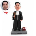 Regalo personalizado hecho a mano para jueces y abogados