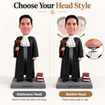 Regalo personalizado hecho a mano para jueces y abogados