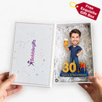 Bobblehead personalizado para 30.º cumpleaños