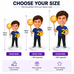 Bobblehead personalizado para 20.º cumpleaños