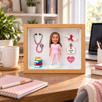 Caja de sombras 3D con figurita personalizada – Regalo personalizado para cualquier ocasión