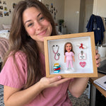 Caja de sombras 3D con figurita personalizada – Regalo personalizado para cualquier ocasión