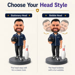 Regalo personalizado de Bobblehead de bolos a partir de una foto