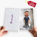 Regalo personalizado de Bobblehead de bolos a partir de una foto