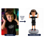 Bobblehead personalizado de niño a partir de foto - Regalo de recuerdo personalizado para niños