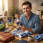 World Cup Theme Gift for Fan - Custom Soccer Player Bobblehead