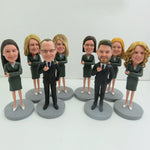Regalos personalizados al por mayor para equipos corporativos: figuras cabezonas (mínimo 5 unidades).