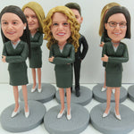 Regalos personalizados al por mayor para equipos corporativos: figuras cabezonas (mínimo 5 unidades).