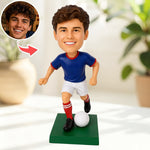 Regalo personalizado de cabezón estilo campeón de fútbol