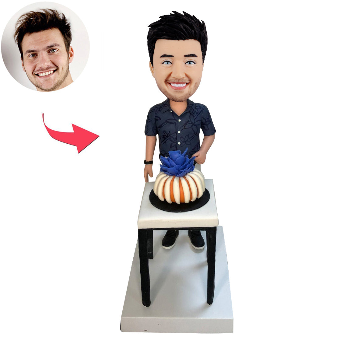 Cabezudos personalizados como regalos de cumpleaños