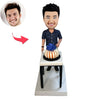 Cabezudos personalizados como regalos de cumpleaños