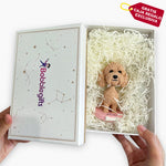 Bobblehead personalizado para mascotas - Perro blanco