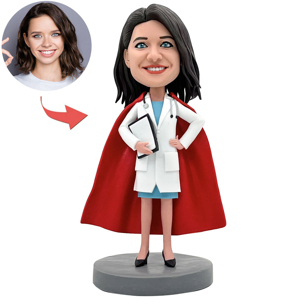 Muñeca Cabezudo Super Doctor personalizada