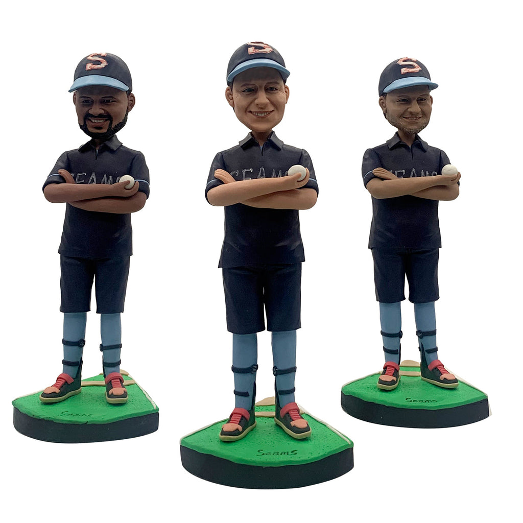 Muñeca Cabezudo de jugador de tenis personalizada