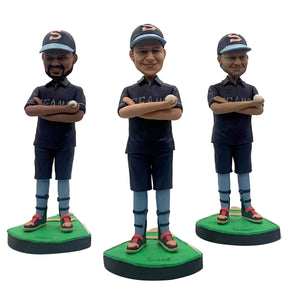 Muñeca Cabezudo de jugador de tenis personalizada