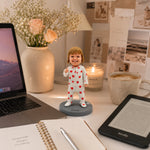 Figura cabezona de bebé personalizada - Estatuilla personalizada de niño pequeño a partir de tu foto