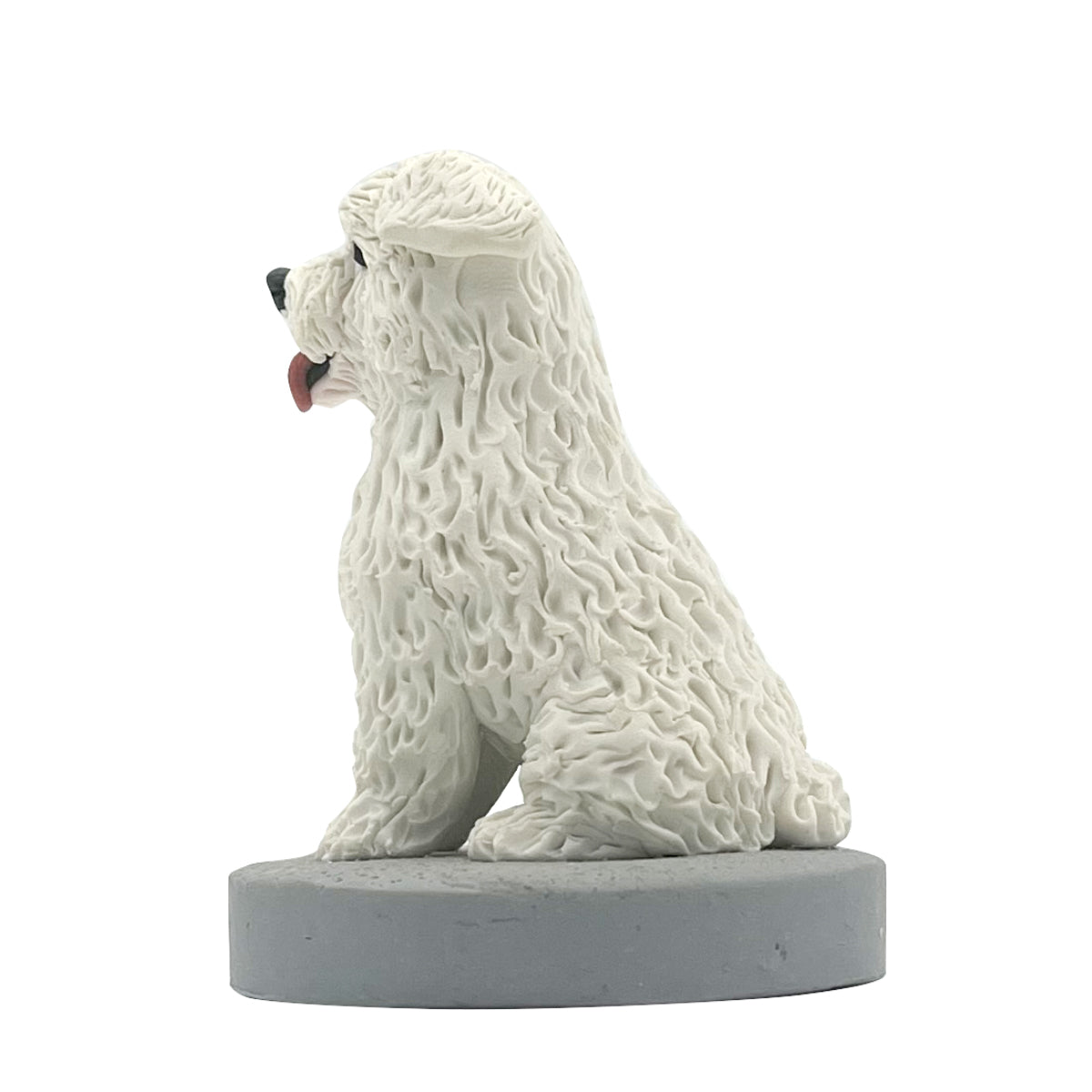 Bobblehead personalizado para mascotas - Perro blanco