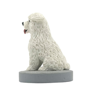 Bobblehead personalizado para mascotas - Perro blanco
