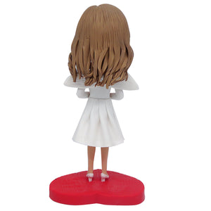Regalo personalizado del Día de la Madre Angel Mom Cabezudo