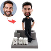 Titular de la tarjeta de dentista Cabezudo personalizado