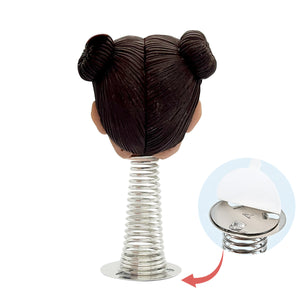 Tablero de instrumentos de coche femenino Bobblehead personalizado