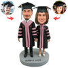Amantes de la graduación Cabezudo personalizados