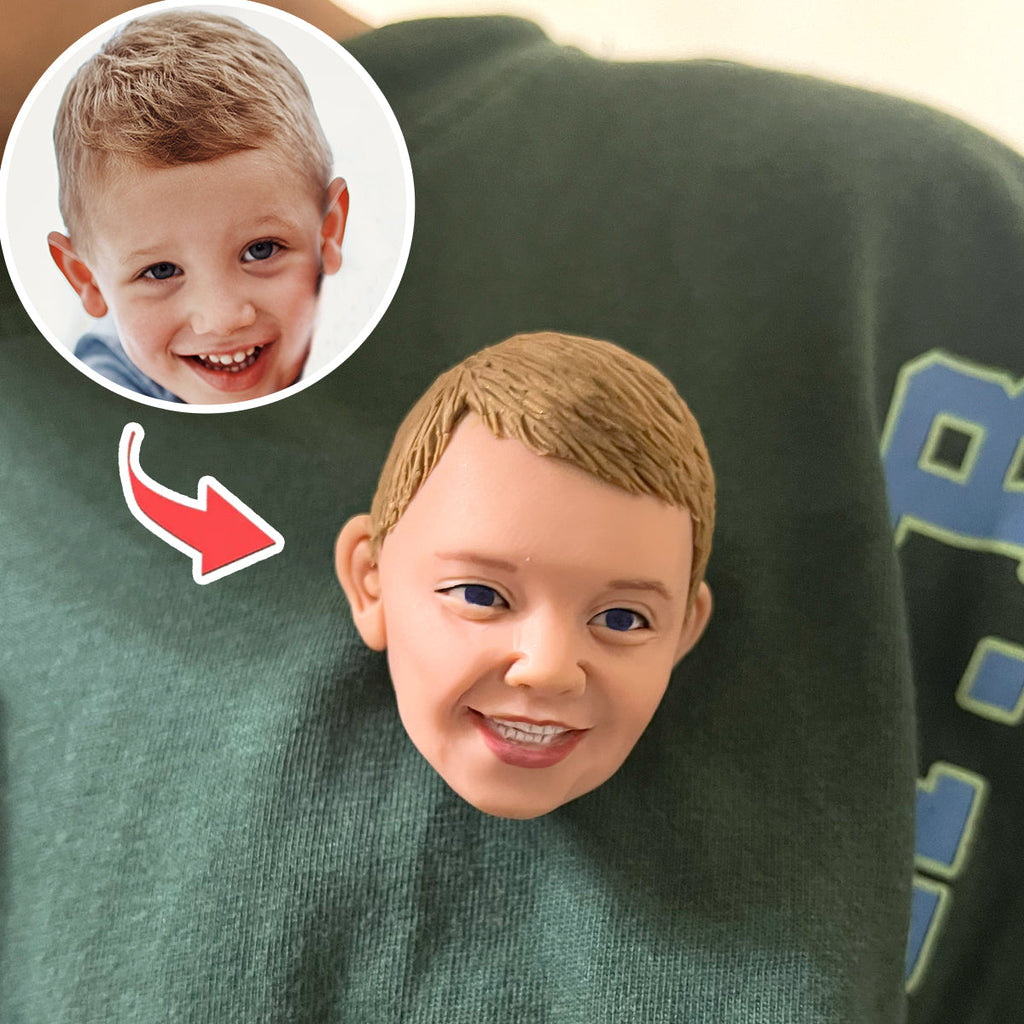 Bobblehead personalizado de la insignia de los niños