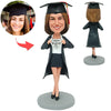 Cabezudo personalizado -Feliz graduación