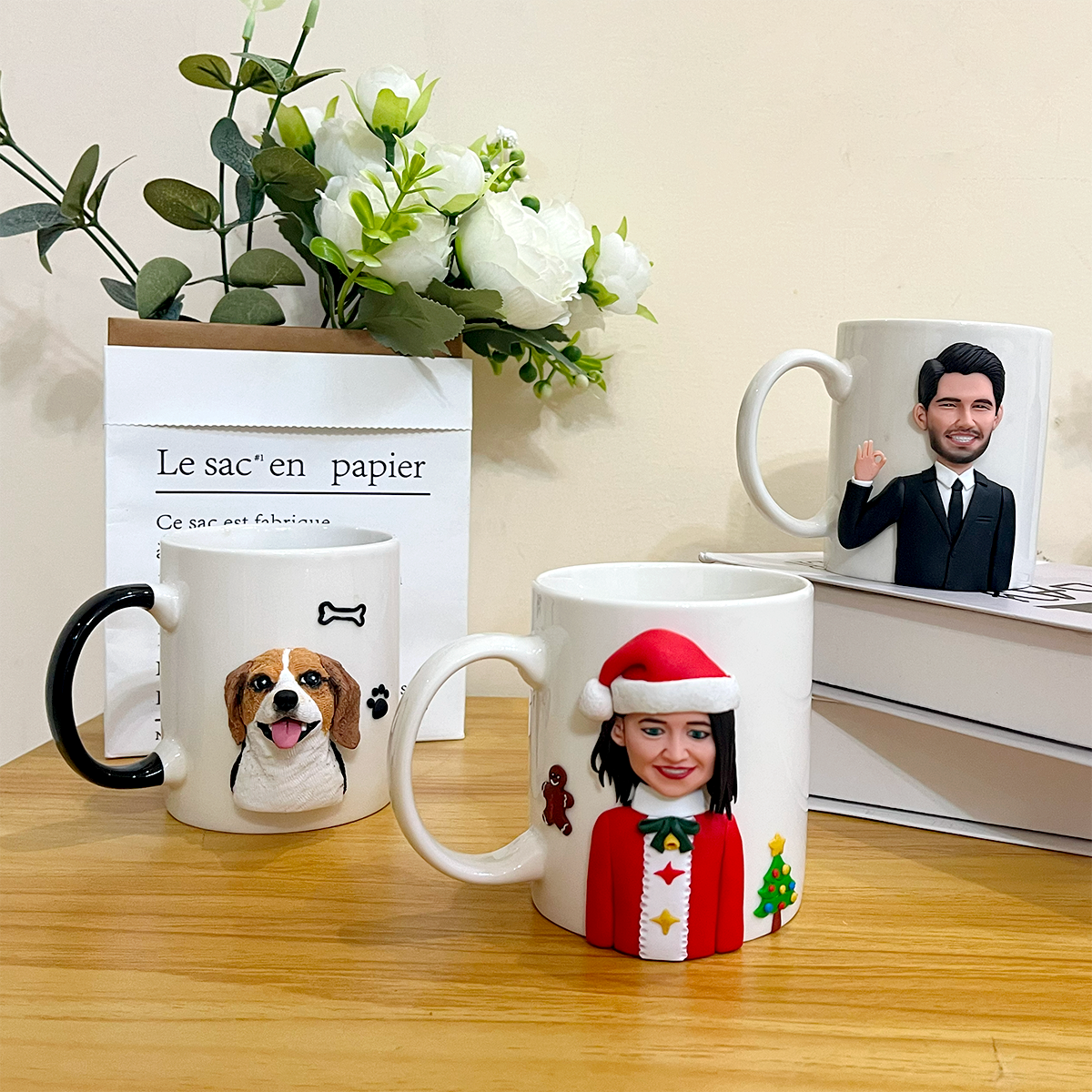 Taza de perro personalizada Regalo personalizado