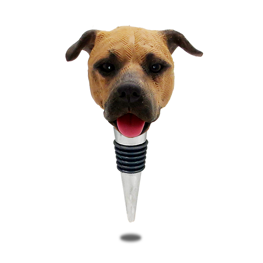 Tapones personalizados para botellas de vino Bobblehead para mascotas