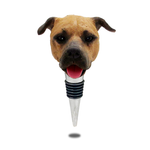 Tapones personalizados para botellas de vino Bobblehead para mascotas