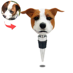 Tapones personalizados para botellas de vino Bobblehead para mascotas