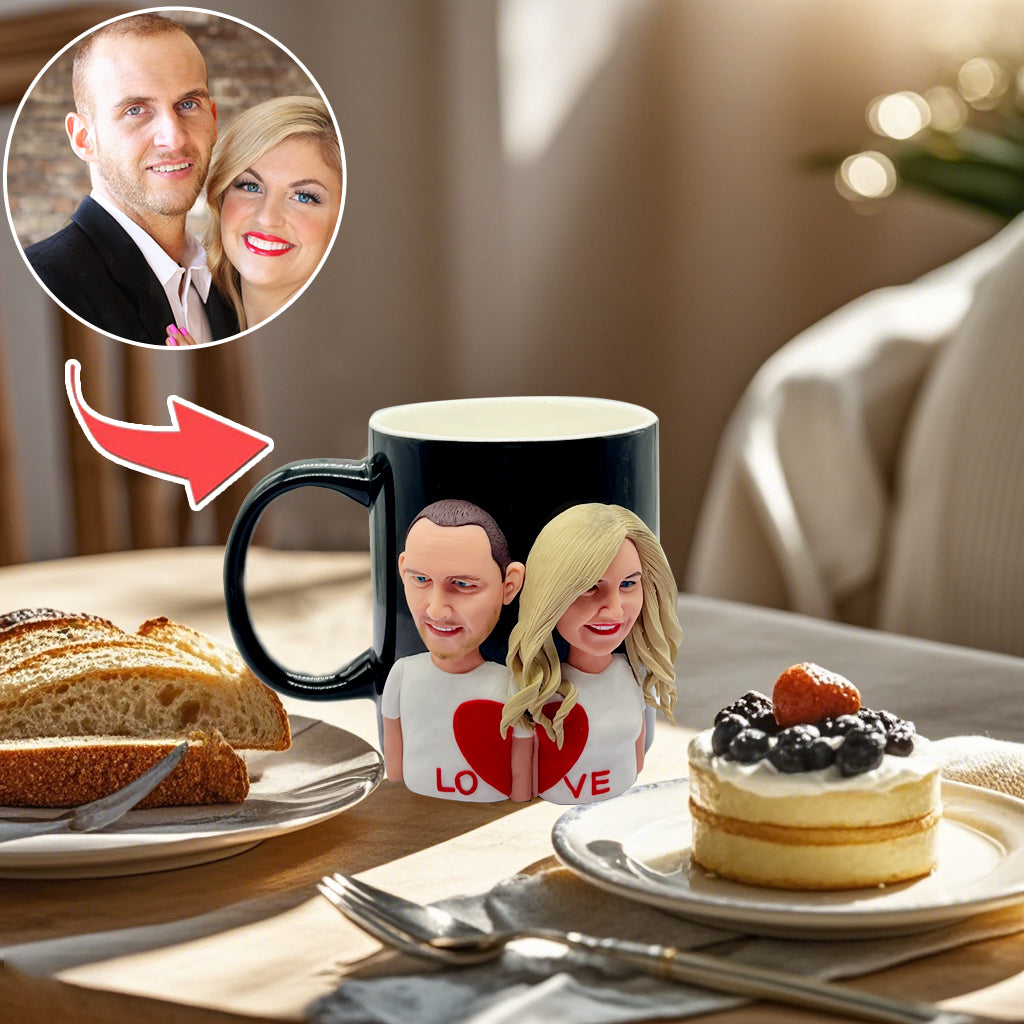 Regalo personalizado Taza personalizada para pareja