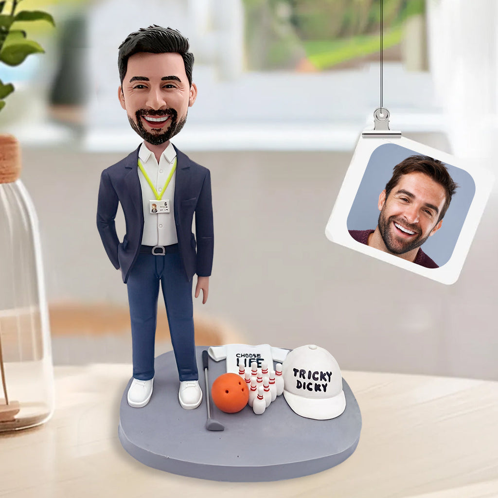 Cabezón personalizado con accesorios