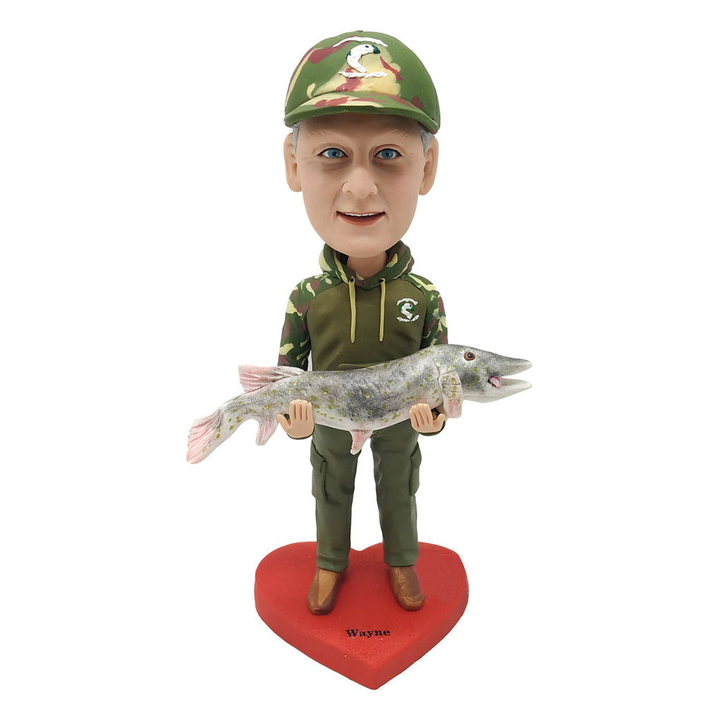 Regalo Cabezudo para papás pescadores