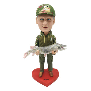 Regalo Cabezudo para papás pescadores
