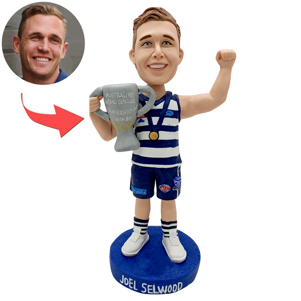 Momento del campeón Cabezudo personalizado