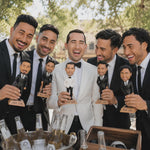 Bobblehead personalizado para padrinos de boda