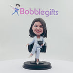Cabezudo femenino personalizado de BOSS - REGALO DEL DÍA DEL BOSS