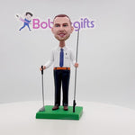 Jugar al golf muñeca personalizada Bobble Head personalizada