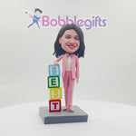 Cabezudo femenino personalizado - BEST BOSS