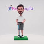 Ropa deportiva personalizada para hombre de negocios de golf Cabezudo