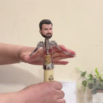 Abridor de vino personalizado Bobblehead personalizado