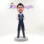 Muñeco Cabezudo Doctor personalizado para hombre