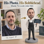 ¡Feliz jubilación! Figura cabezona personalizada